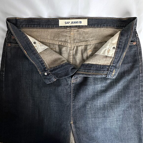 GAP Dark Denim Skirt – Knee length A-line (est. size 12) - Picture 3 of 5